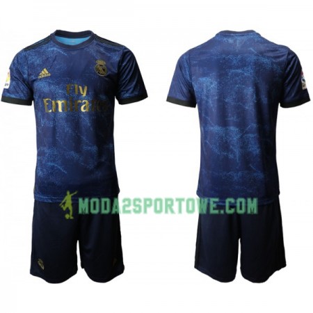 Koszulka Real Madryt Dziecięcy Wyjazdowe Stroje Piłkarskie 2019/20 Krótki Rękaw